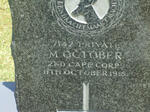 OCTOBER M. −1918