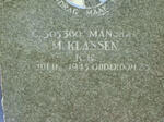 KLASSEN M. −1945