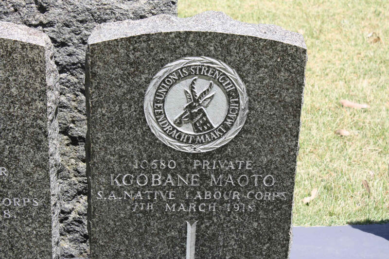 MAOTO Kgobane -1918