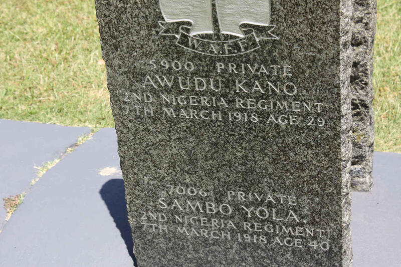 KANO Awudu -1918 :: YOLA Sambo -1918