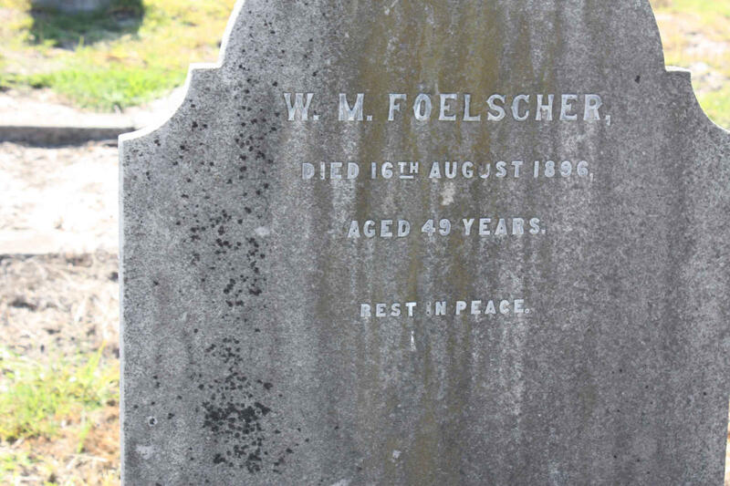 FOELSCHER W.M. -1896