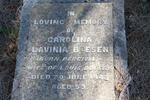 BOESEN Carolina Lavinia nee PERCIVAL -1943