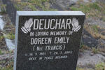 DEUCHAR Doreen Emily nee FRANCIS 1921-2003