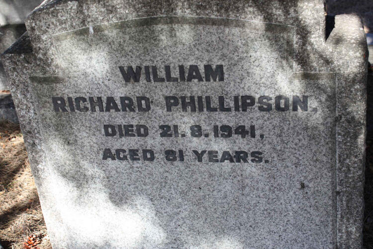 PHILLIPSON William Richard -1941
