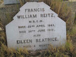 REITZ Francis William 1863-1910 :: REITZ Ellen Beatrice