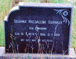 BORNMAN Susanna Magdalena nee COMBRINK 1876-1968