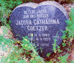 COETZER Jacoba Catharina 1887-1959