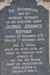 HOFFMAN Jacobus Johannes 1872-1948