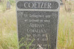COETZER Adriaan Cornelius 1877-1932