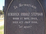 STEPHAN Hendrick Rudolf 1845-1906