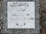 PICTON Dulcindra B.C. nee STEPHAN 1916-1994