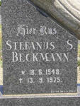BECKMANN Stefanus S. 1948-1975