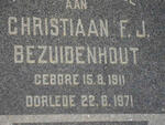 BEZUIDENHOUT Christiaan F.J. 1911-1971