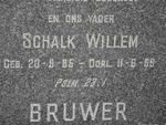 BRUWER Schalk Willem 1885-1959