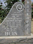 HEIN Henry Alan 1983-1995