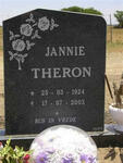 THERON Jannie 1924-2003