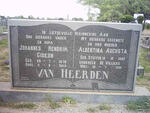 HEERDEN Johannes Hendrik Gideon, van 1878-1958 & Albertina Augusta formerly DE VILLIERS nee STEFFEN 1892-1951