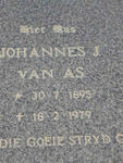 AS Johannes J., van 1895-1979