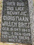 BRITZ Christiaan Willem 1945-1945