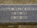 CLOETE Schalk Willem 1891-1929