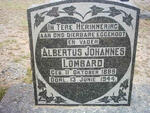 LOMBARD Albertus Johannes 1889-1944