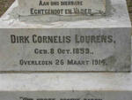 LOURENS Dirk Cornelis 1859-1914