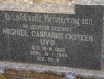 UYS Michiel Casparus Eksteen 1868-1944