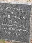 WILLS Arthur Hinton Russel 1883-1945
