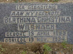 WILSNACH Berthina Christina 1889-1934