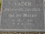 MERWE Johannes Jacobus, van der 1872-1941