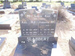 SLABBERT Abel H.J. 1909-1992 & Johanna H.C. 1910-1999