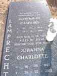 LAMPRECHT Marthinus Casparus 1924-1993 & Johanna Charlotte 1927-2002