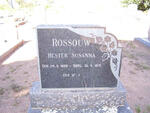 ROSSOUW Hester Susanna 1889-1971