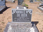 BEER Anna C.W., de nee MEYER 1895-1972