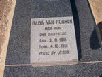 ROOYEN Baba, van 1961-1961