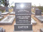 GATES Janet Mc Gregor Livingstone 1912-1974
