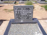 STRYDOM E.J. nee FABER 1908-1992