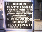 HATTINGH Kobus 1935-2005 & Herkie 1938-