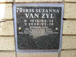 ZYL Iris Suzanna, van 1915-2006