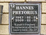 PRETORIUS Hannes 1967-2006