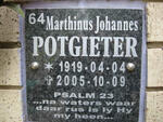 POTGIETER Marthinus Johannes 1919-2005