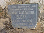 ELOFF Maria Magdalena nee PAULSEN 1915-1987