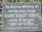 ABBOTT Harry Robert 1895-1952