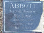 ABBOTT Rex Edward 1920-1994