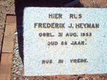 HEYMAN Frederik J. -1953