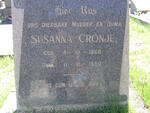 CRONJE Susanna 1866-1950