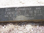 WITT Cornelius J., de 1870-1954
