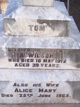 WILSON Tom -1912 & Alice Mary -1965