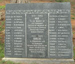 2. 1939-1945 To the Memory of Old Comrades. Erected by Members of the Essential Services Protection Corps Durban Company