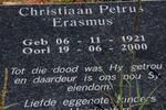 ERASMUS Christiaan Petrus 1921-2000